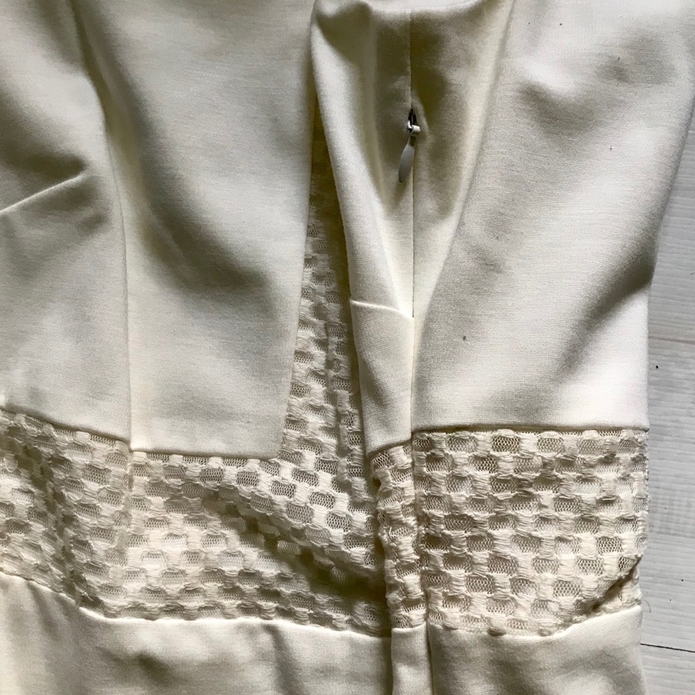 NWT Ro & De Bodycon Cocktail Dress in Ivory, S - Picture 11 of 15
